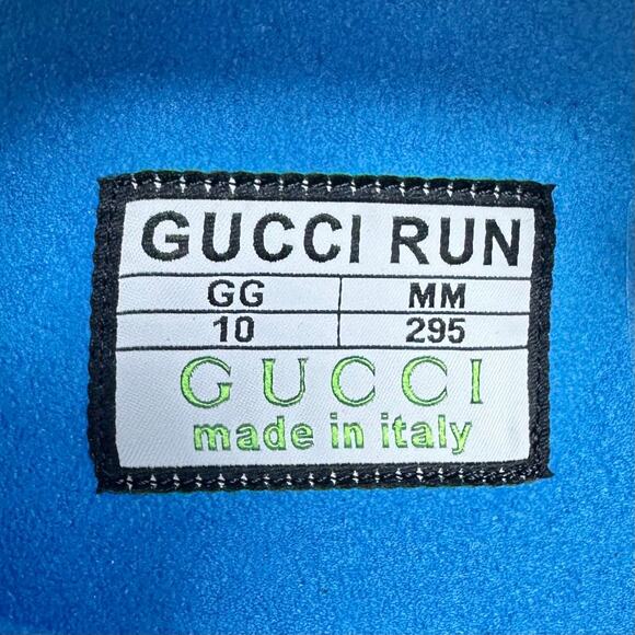 Gucci Technical Knit Floral Run Sneaker - Men’s 10.5 - Picture 7 of 8